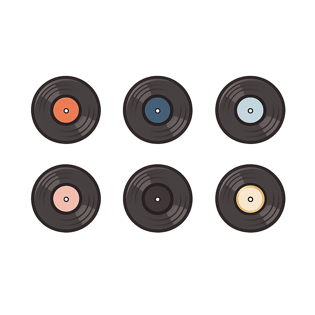 6 Music discs