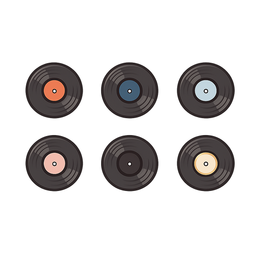 6 Music discs
