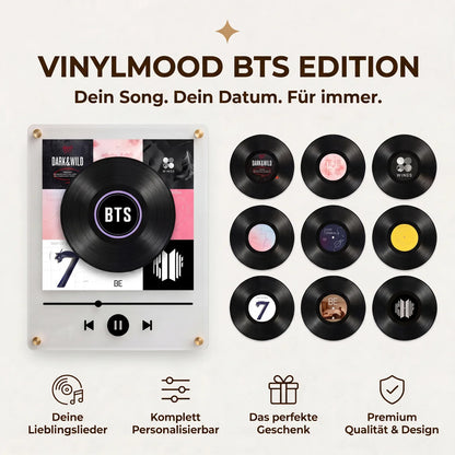 VinylMood™ Personalisierter Mini-Vinyl