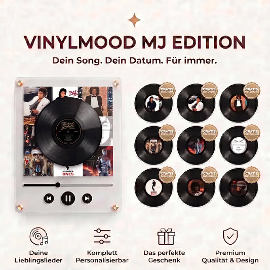 VinylMood™ Personalisierter Mini-Vinyl